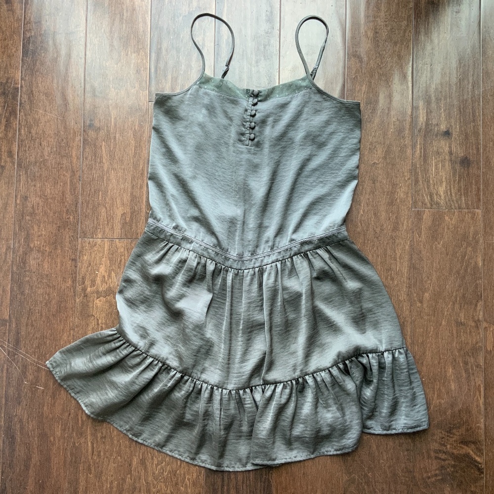 URBAN OUTFITTERS Mini Dress in Green Grey Colour. Size S.